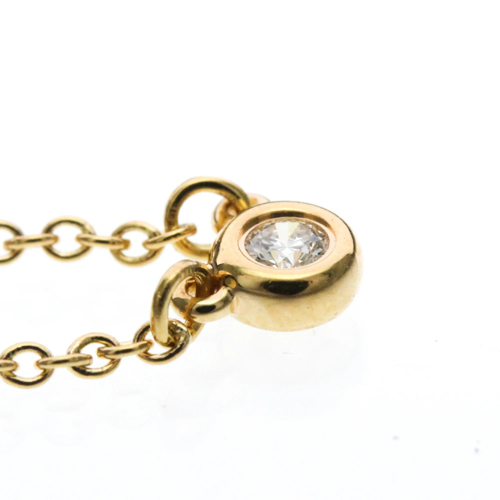 TIFFANY 18k Gold Diamond Necklace - Picture 5 of 15